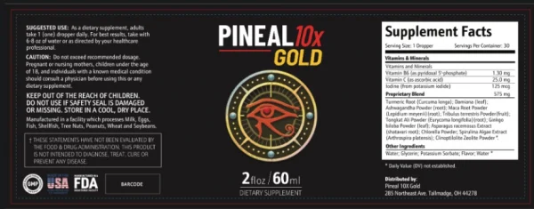 Pineal 10x facts